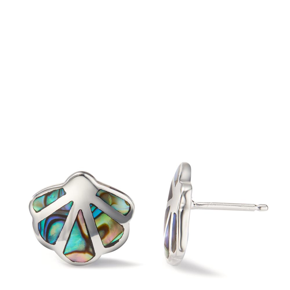Boucles D'oreilles Argent et Nacre Abalone MK0065S : Bijouterie Mouchet : bijouterie, en ligne