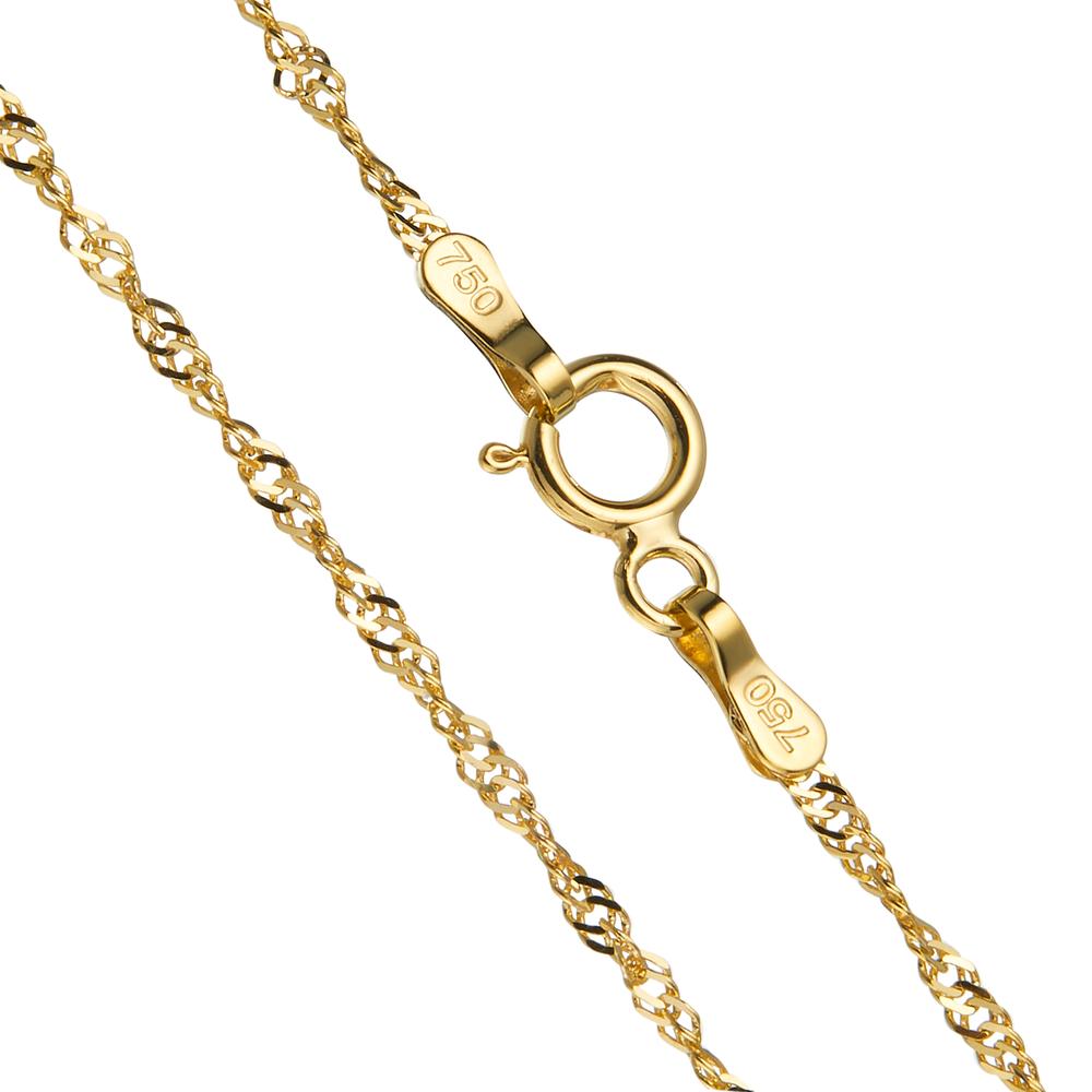 Chaînette Or jaune 18K