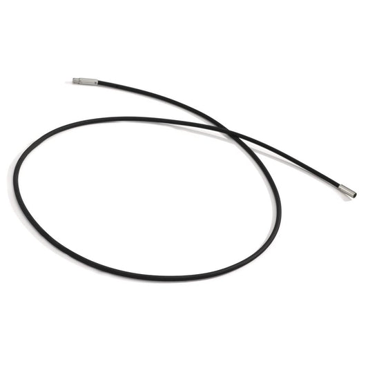 Cordon de cou Silicone, Acier inoxydable 45 cm