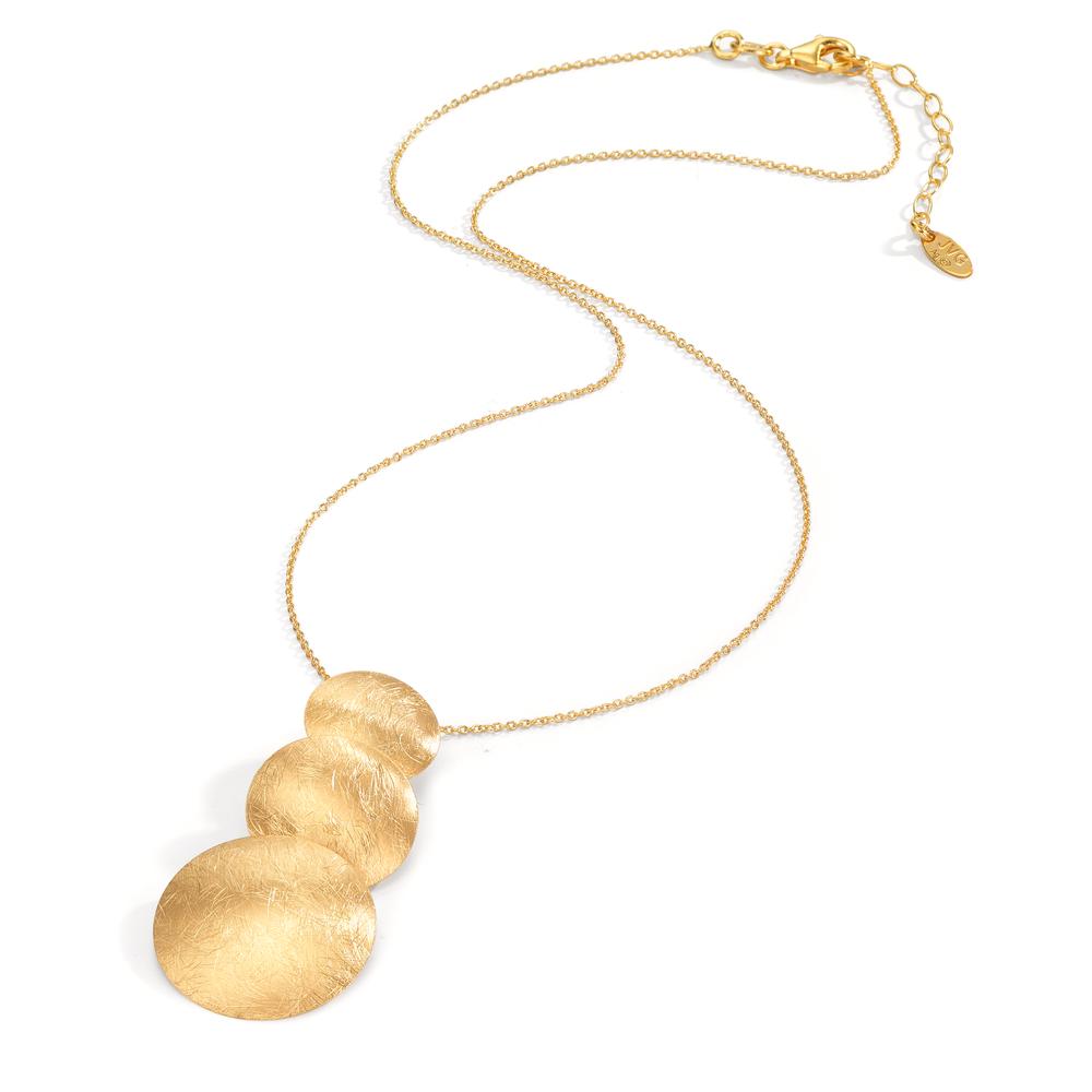 Collier Argent jaune Plaqué or 40-44 cm