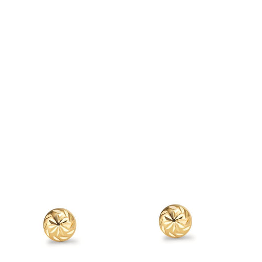 Clous d'oreilles Or jaune 9K Ø4 mm
