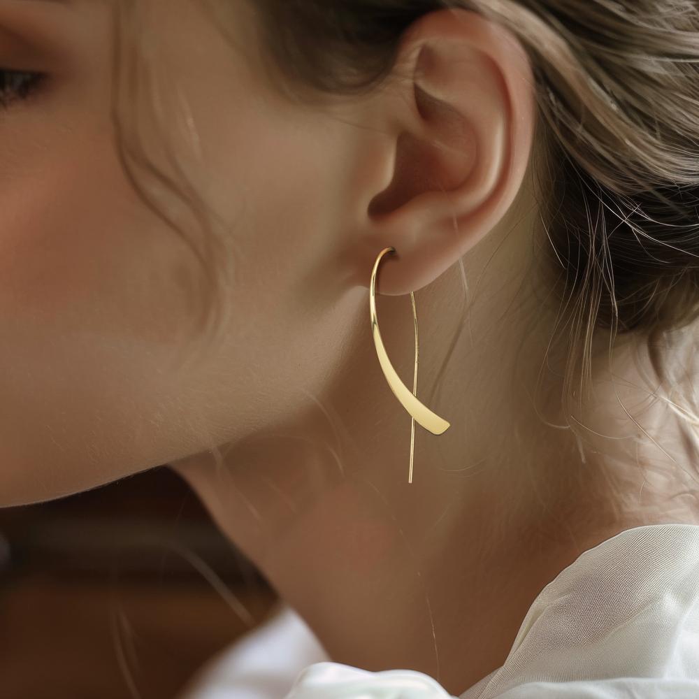 Pendant d'oreilles Or jaune 9K
