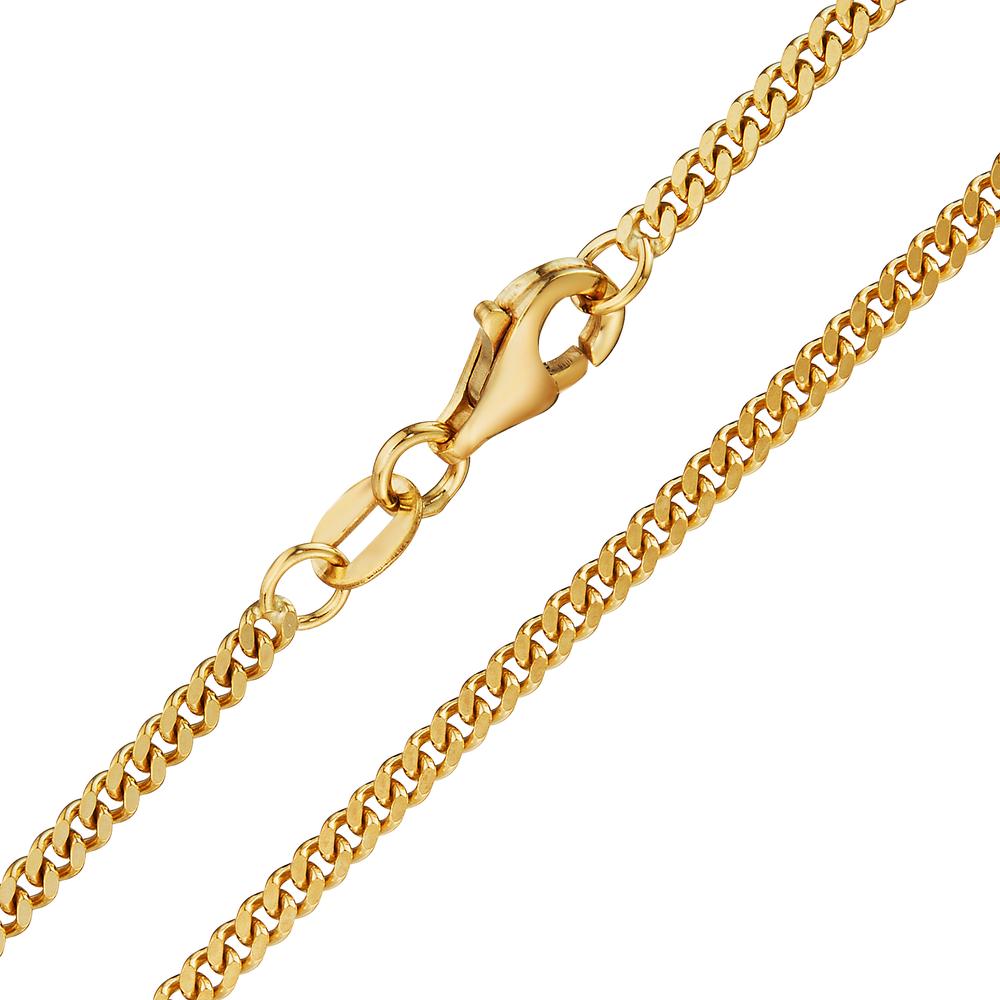Chaînette forçat Or jaune 18K