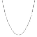 Chaînette Or blanc 18K