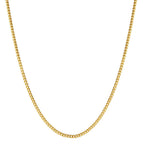 Chaînette forçat Or jaune 18K