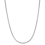 Chaînette Or blanc 18K