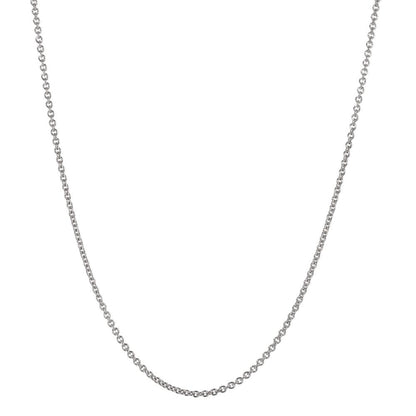 Chaînette Or blanc 18K