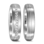 Alliance Or blanc 18K