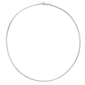 Collier Argent Rhodié 42 cm Ø1.5 mm