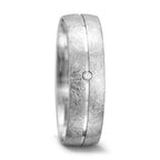 Alliance Or blanc 18K Diamant 0.01 ct, tw-vsi