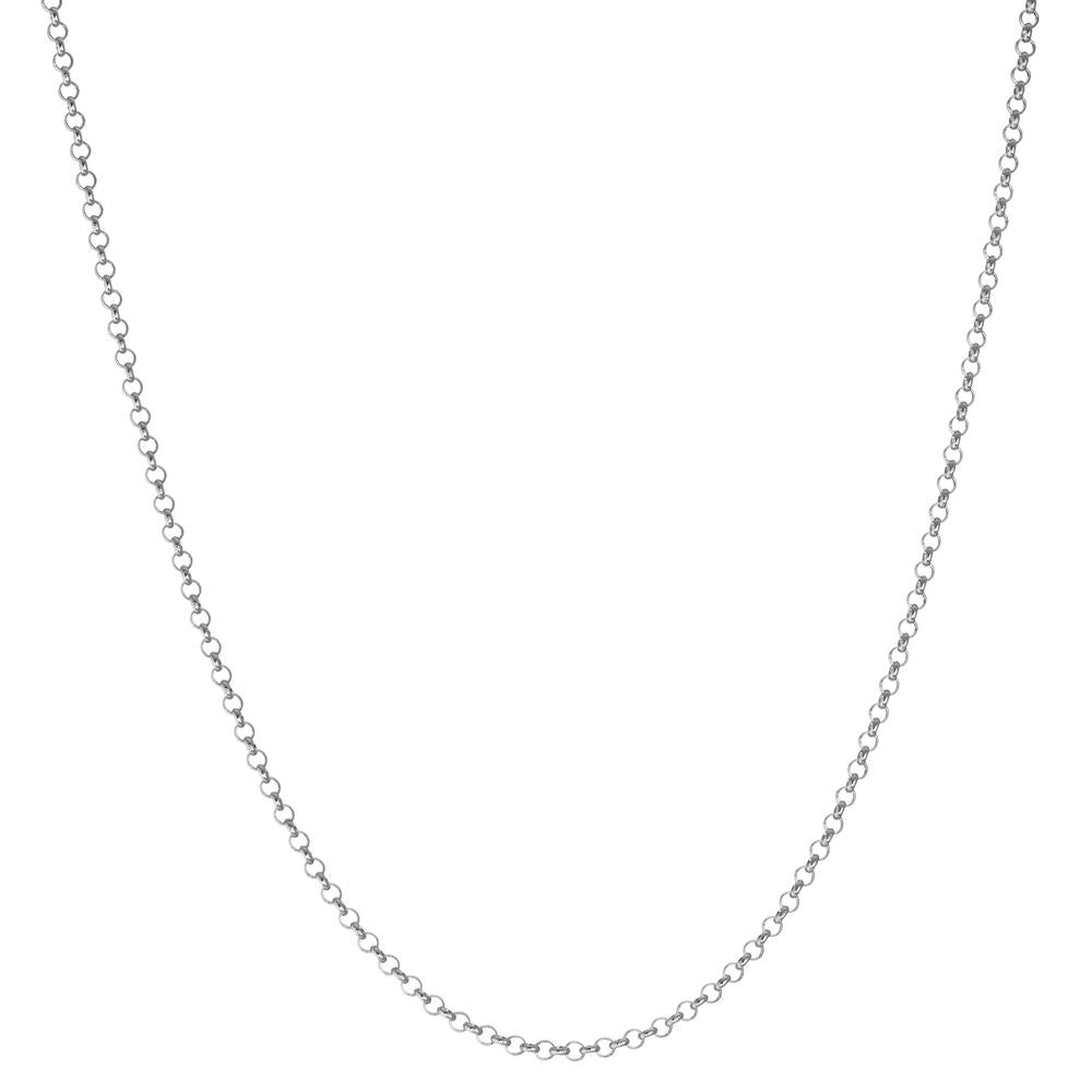 Chaînette Or blanc 18K Ø1 mm