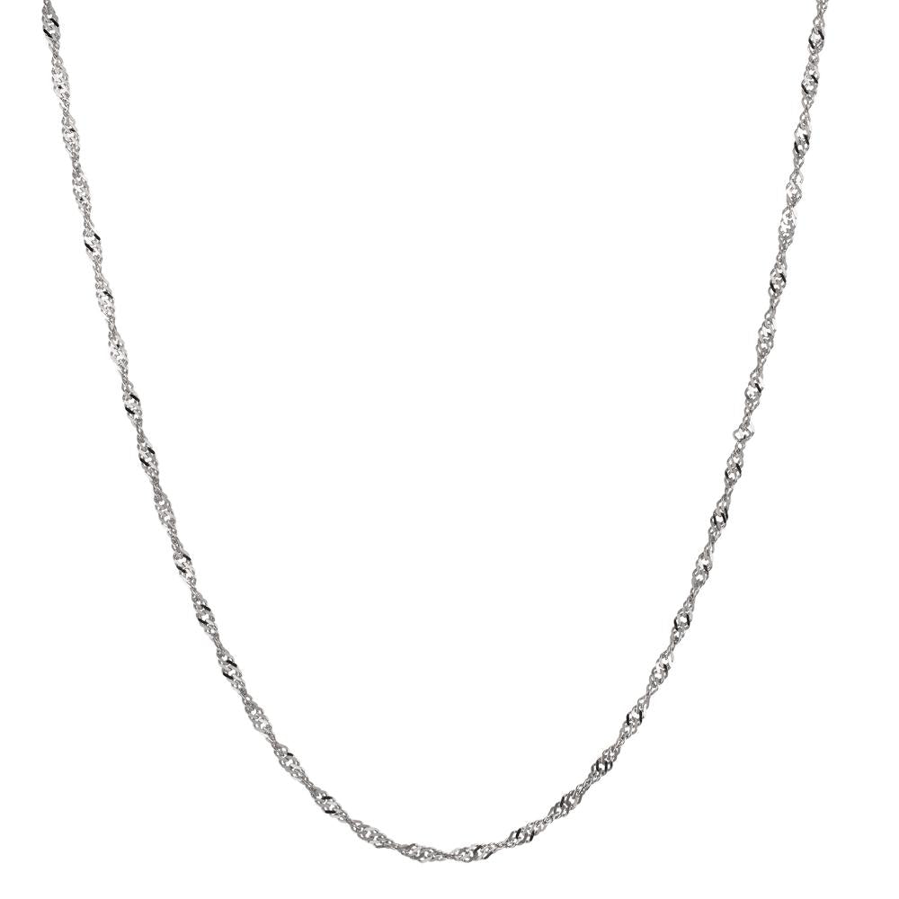 Chaînette Or blanc 18K