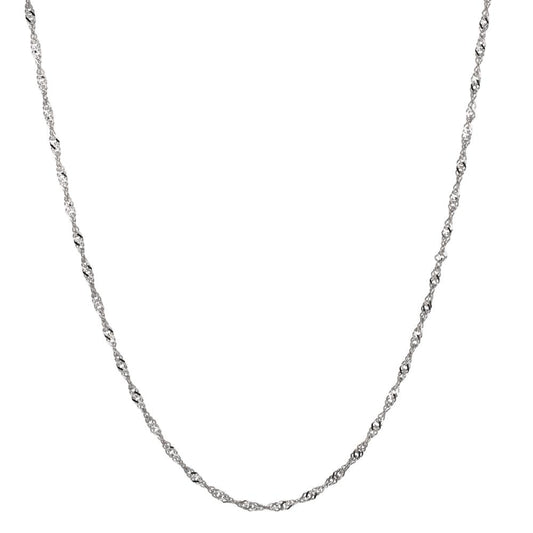 Chaînette Or blanc 18K