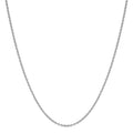 Chaînette Or blanc 18K