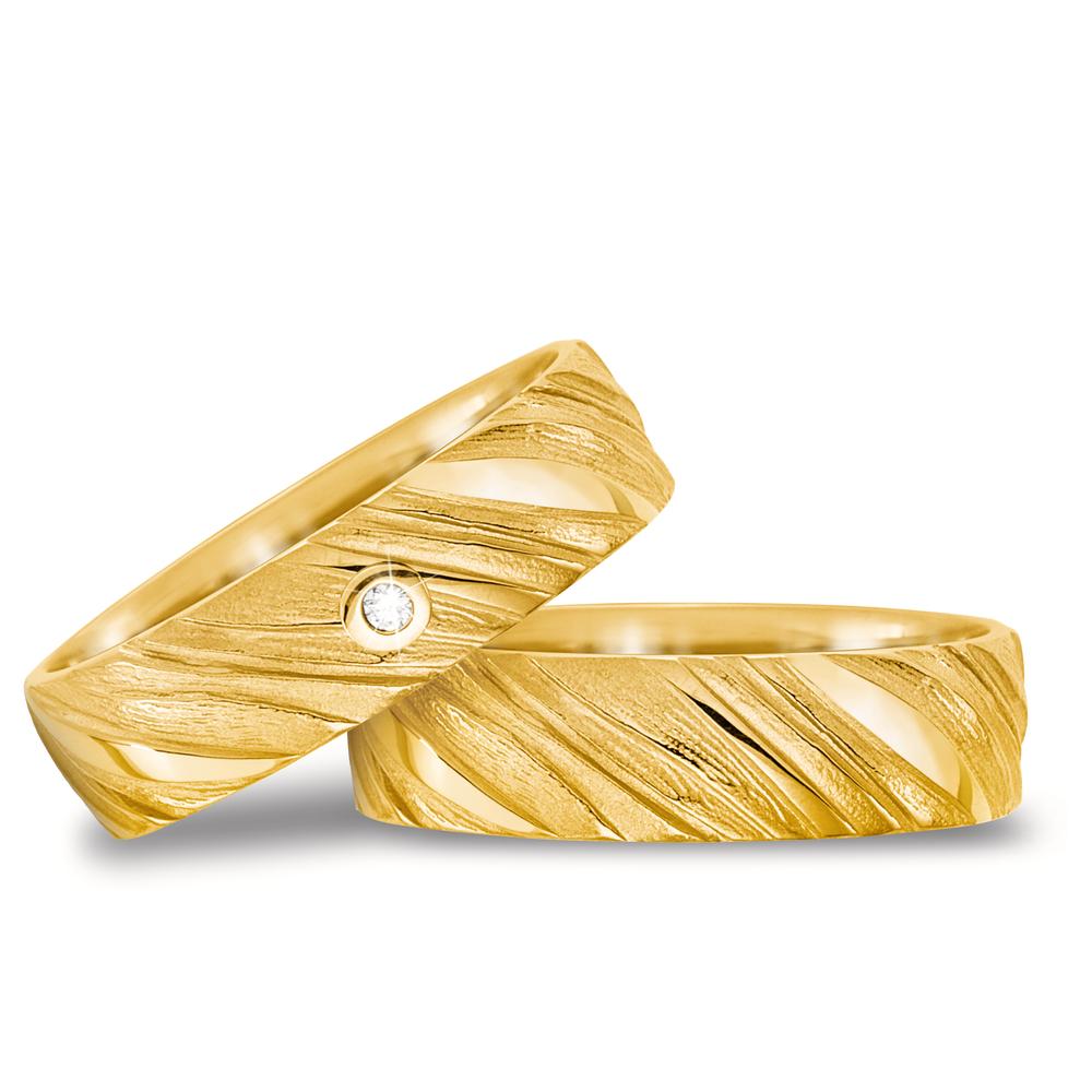 Alliance Or jaune 18K