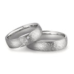 Alliance Or blanc 18K