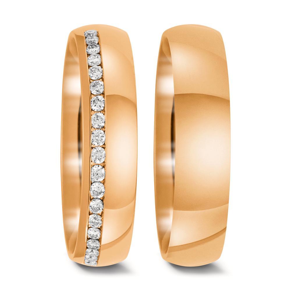 Alliance Or rose 18K