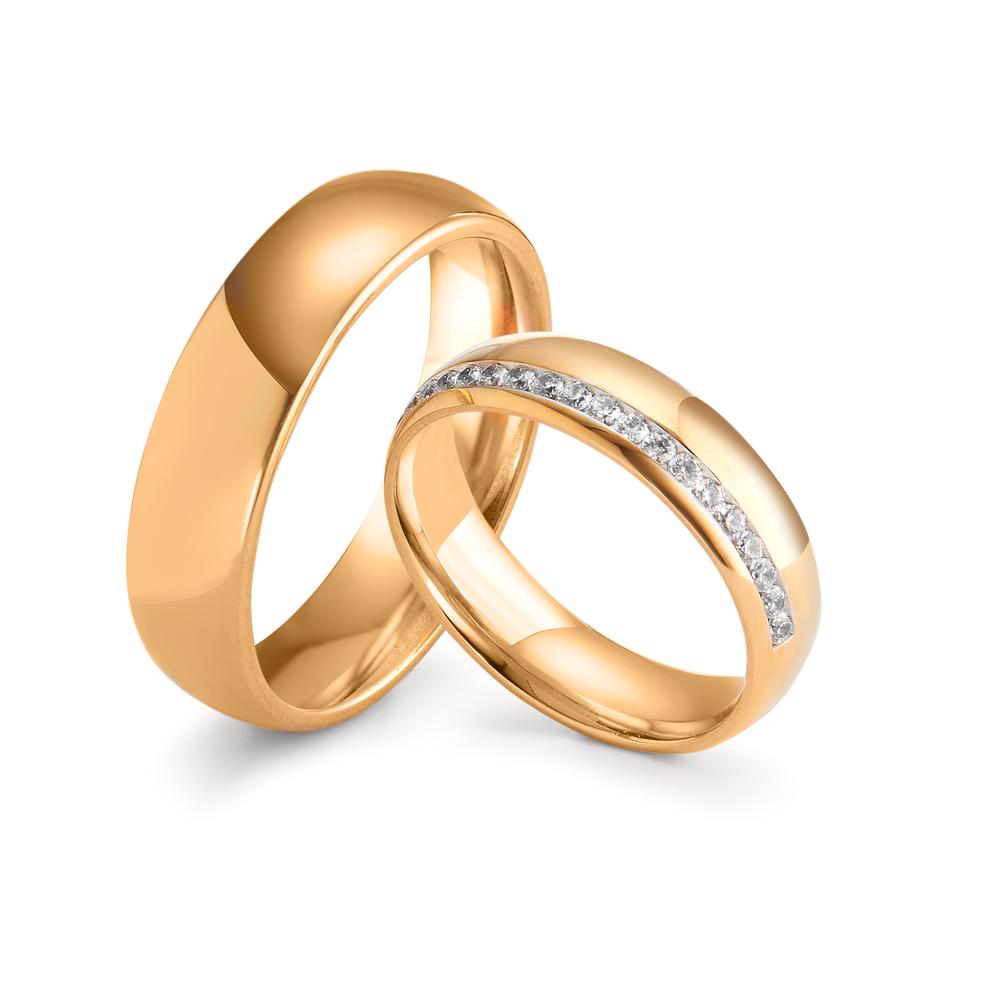 Alliance Or rose 18K