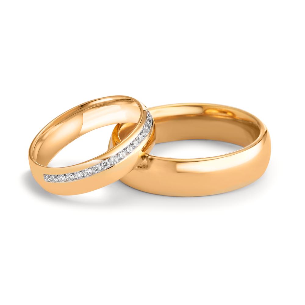 Alliance Or rose 18K