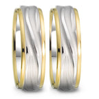 Alliance Or blanc 18K, Or jaune 18K