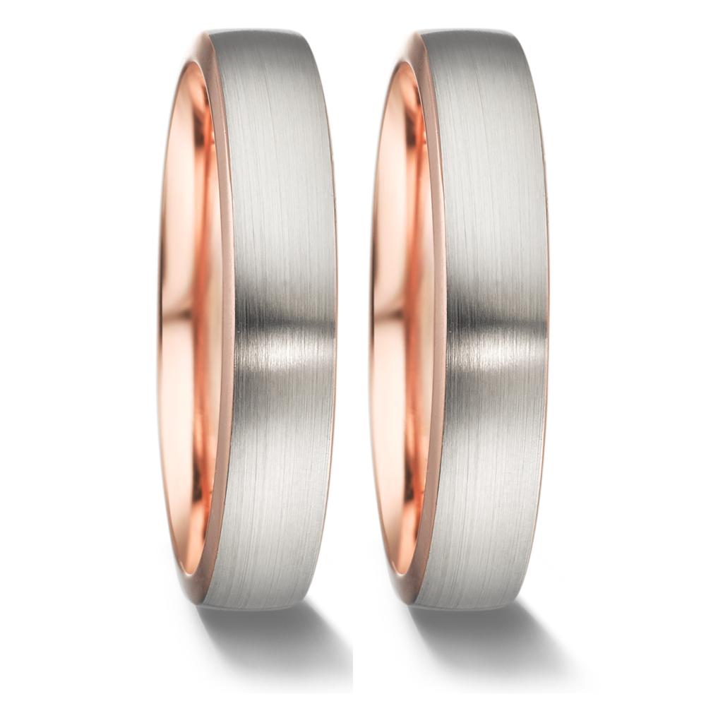 Alliance Or rouge 18K, Or blanc 18K