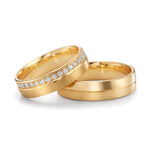 Alliance Or jaune 18K