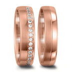Alliance Or rose 18K