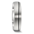 Alliance Or blanc 14K, Carbone