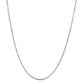 Chaînette Or blanc 18K