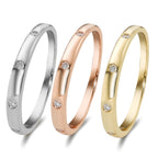 Bague à superposer Or blanc 18K, Or jaune 18K, Or rouge 18K Diamant 0.13 ct, 13 Pierres, w-si