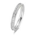 Bague d'éternité Or blanc 18K Diamant 0.532 ct, 38 Pierres, w-si