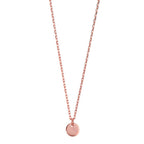 Collier Argent rosé Plaqué or 40-45 cm