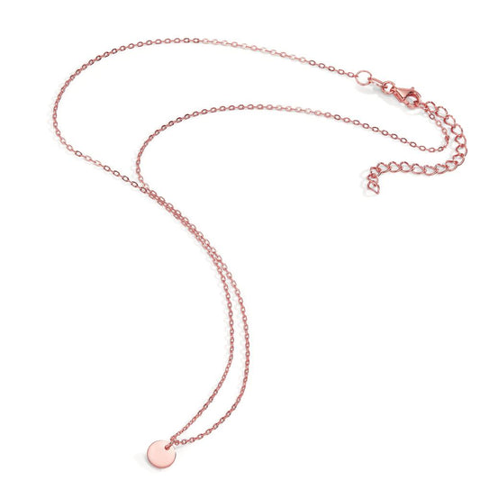 Collier Argent rosé Plaqué or 40-45 cm
