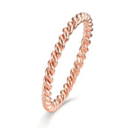 Bague à superposer Or rouge 18K