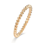 Bague à superposer Or jaune 18K
