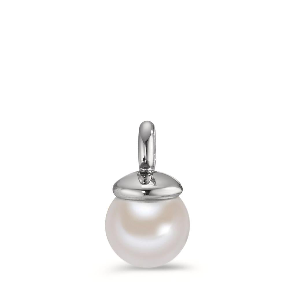 Pendentif Acier inoxydable perle de culture Ø7 mm