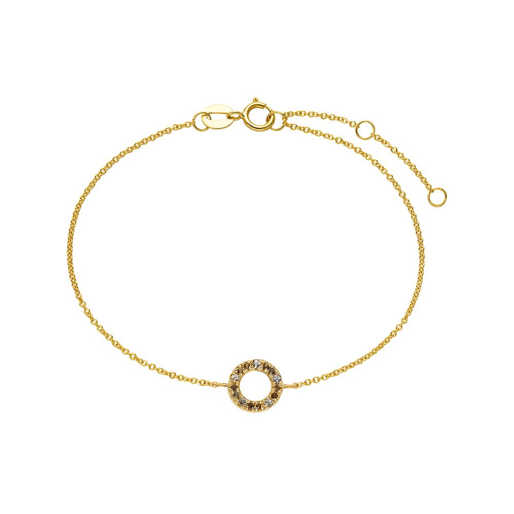 Bracelet Or jaune 375/9 K 15-18 cm