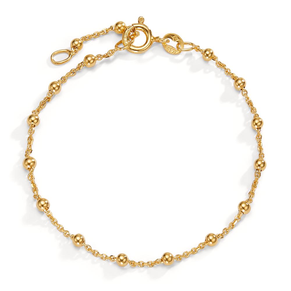 Bracelet Argent jaune Plaqué or 16-18 cm