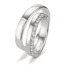 Alliance Or blanc 18K