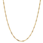 Chaînette Or jaune 18K