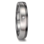 Alliance Tantale 999, Platine 950 Diamant 0.02 ct, w-si