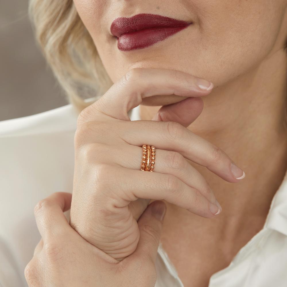 Assortiment de bagues Or rouge 18K