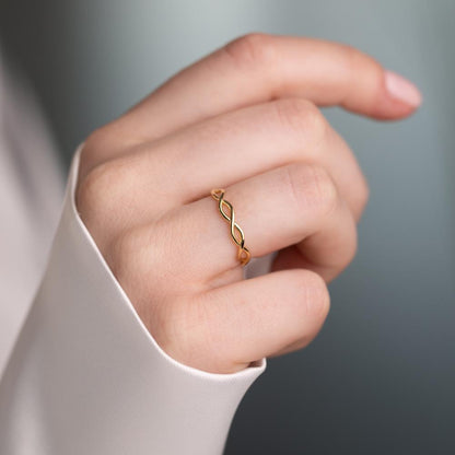 Bague Or jaune 9K