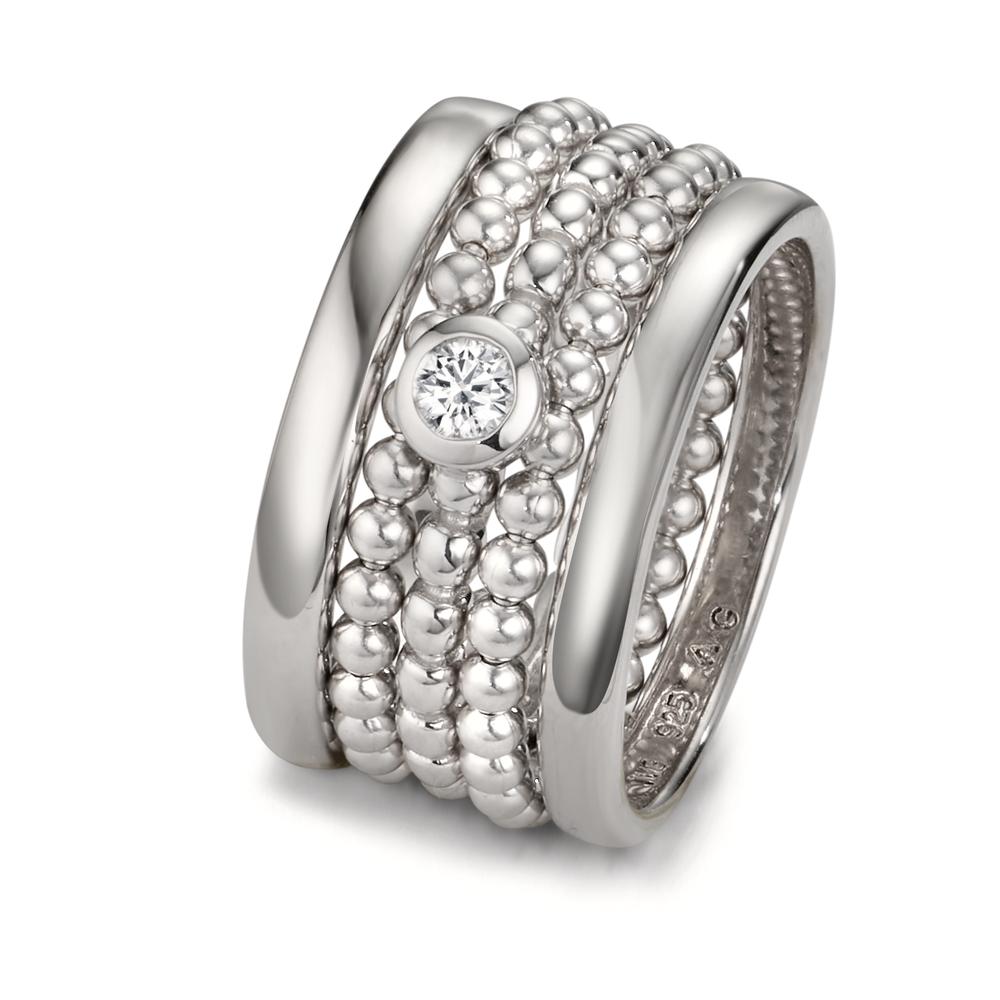 Assortiment de bagues Zircone