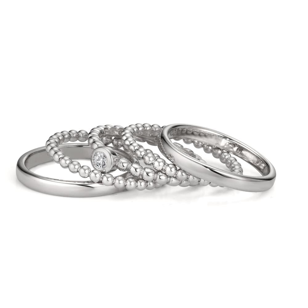 Assortiment de bagues Zircone