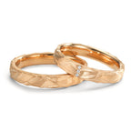 Alliance Or rose 18K