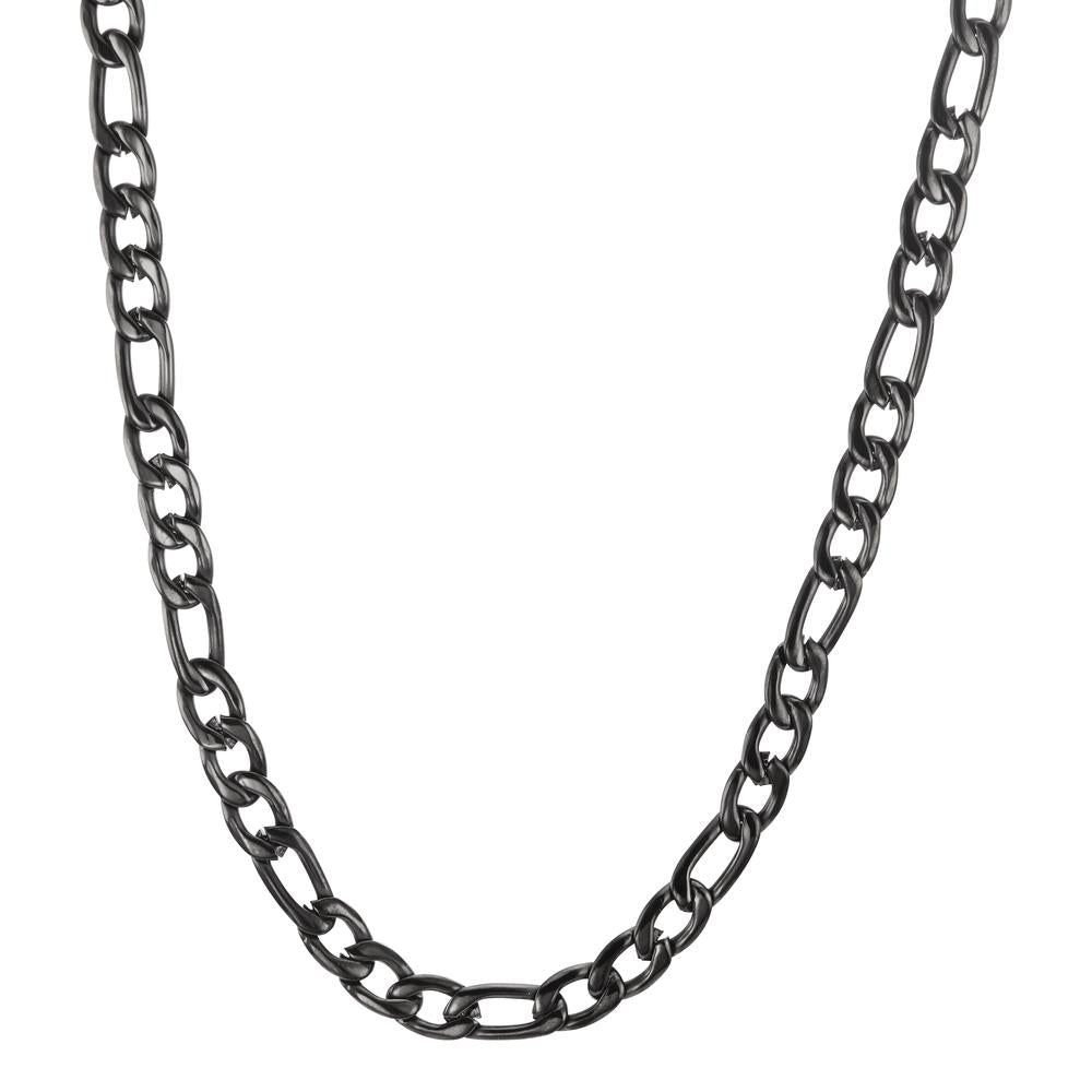 Collier Acier inoxydable noir PVD 50 cm