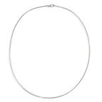 Collier Argent Rhodié 45 cm