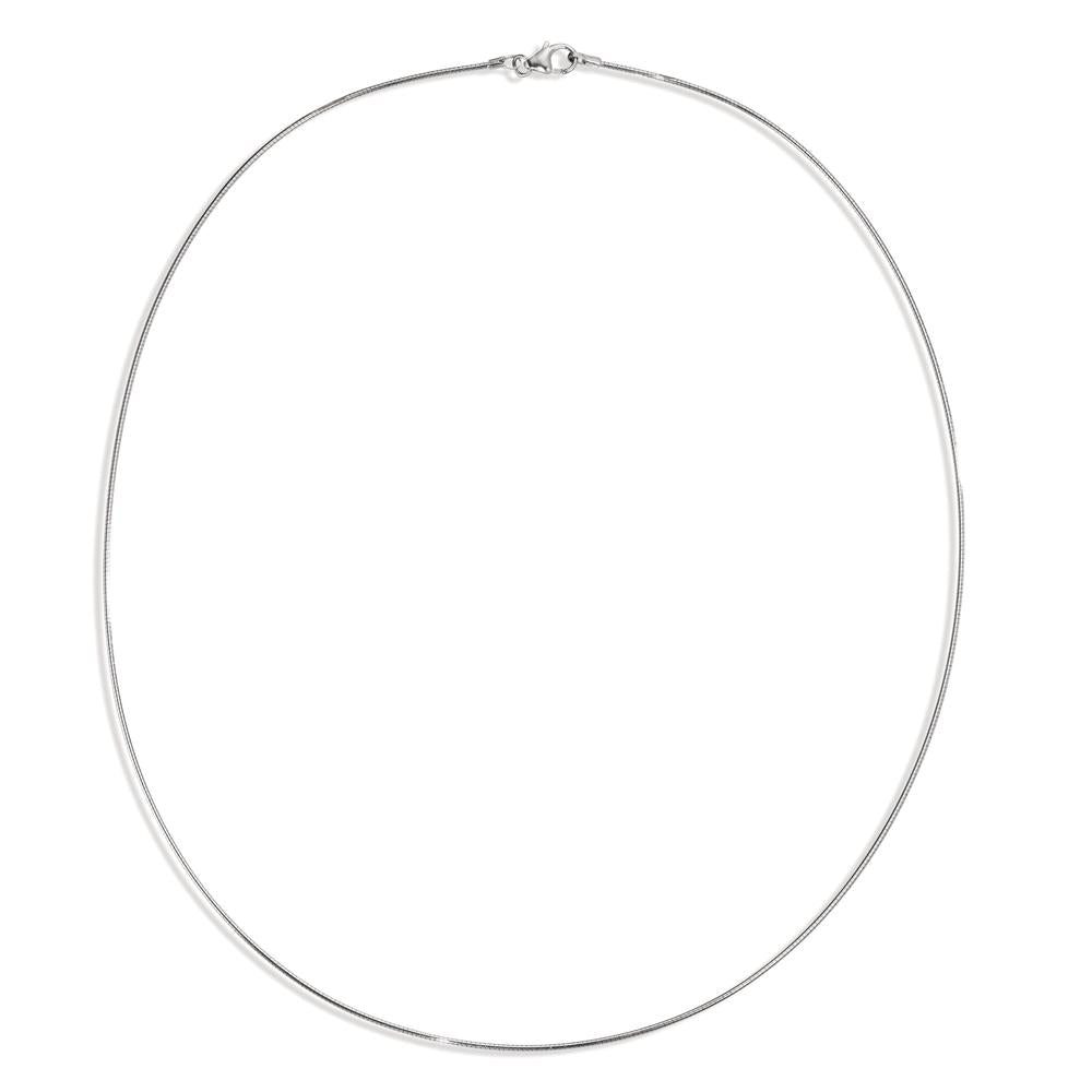 Collier Argent Rhodié 45 cm