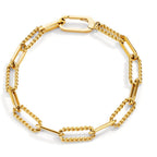 Bracelet Acier inoxydable jaune PVD